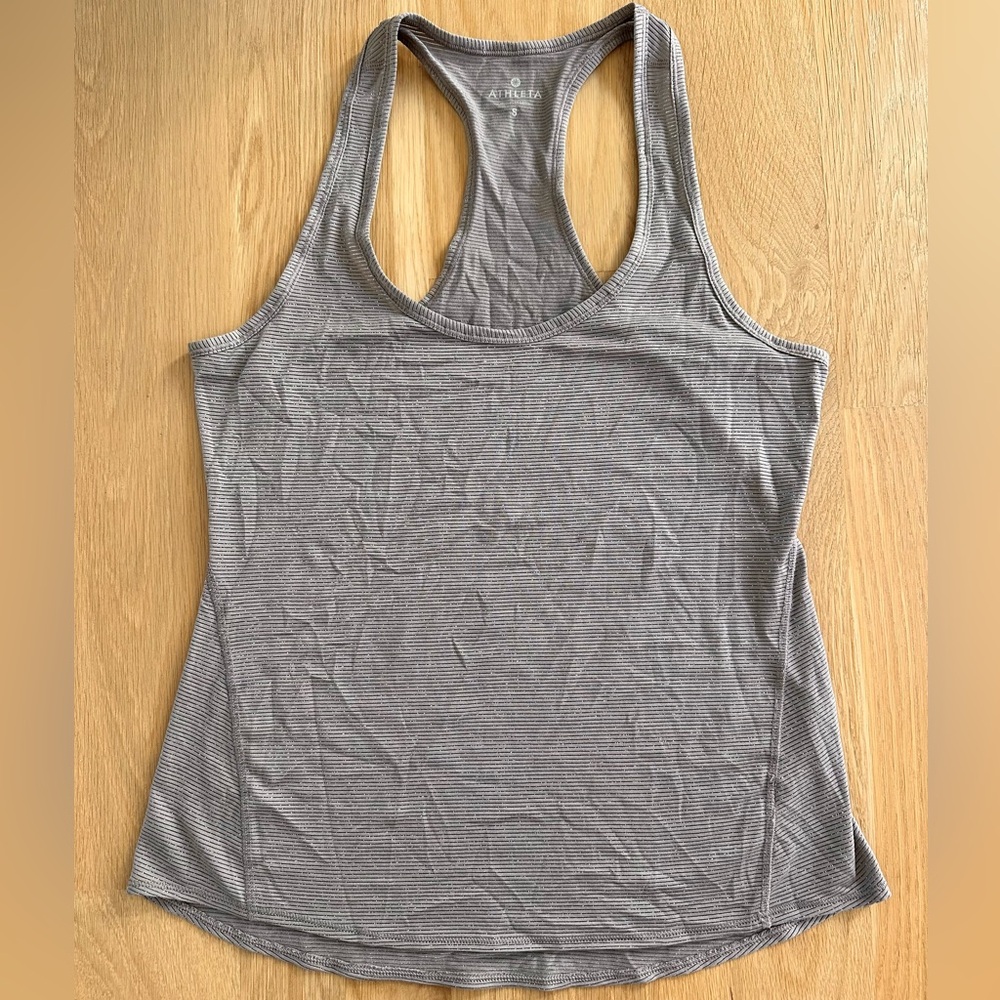 Athleta taupe/mauve Women's Tank Top